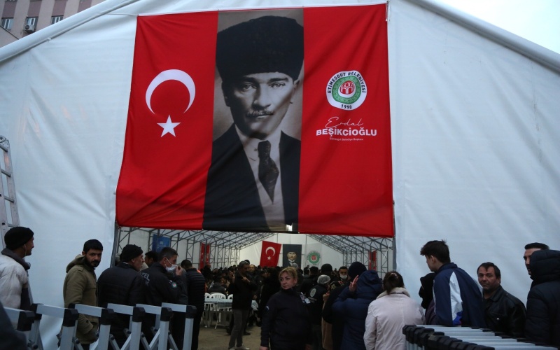 ETİMESGUT BELEDİYESİ İFTAR ÇADIRLARINDA 3.GÜN ZİYARETLERİ