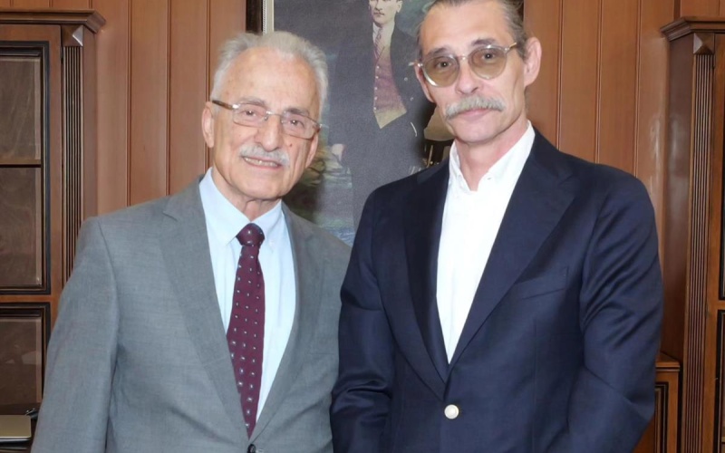 KARAYALÇIN´DAN BAŞKAN ERDAL BEŞİKCİOĞLU'NA HAYIRLI OLSUN ZİYARETİ