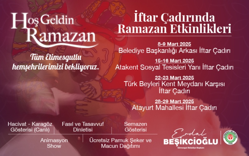 İFTAR ÇADIRI RAMAZAN ETKİNLİKLERİ