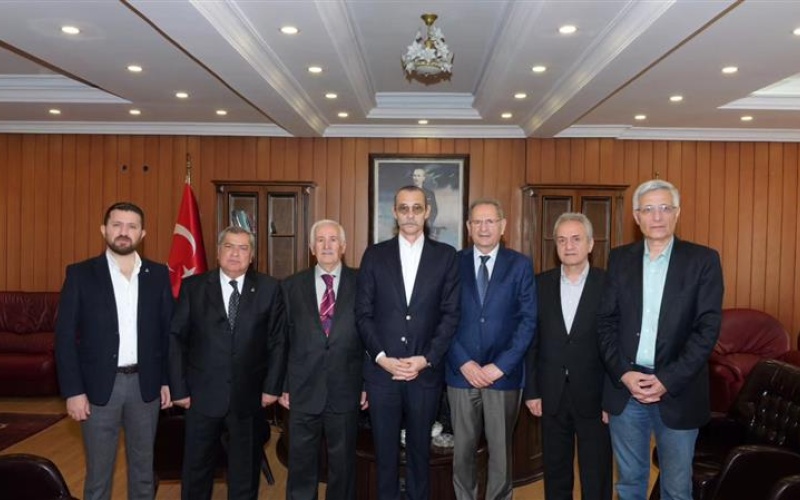 ERYAMAN 1. ETAP TOPLU YÖNETİMİNDEN BAŞKAN BEŞİKCİOĞLU'NA HAYIRLI OLSUN ZİYARETİ