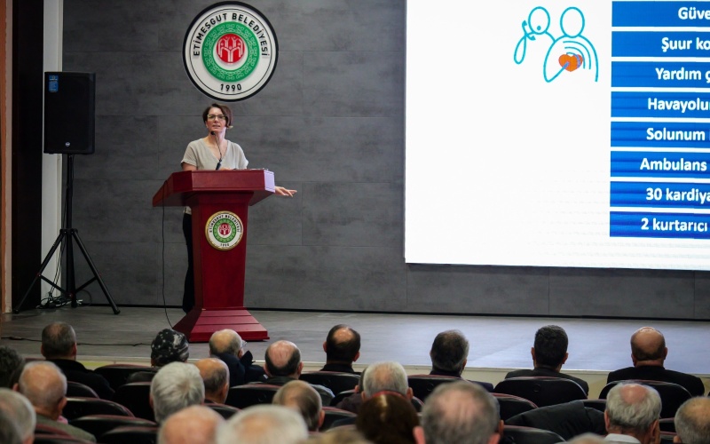 ETİMESGUT BELEDİYESİ’NDEN AFET FARKINDALIK EĞİTİMİ