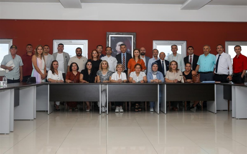 ETİMESGUT BELEDİYE BAŞKAN YARDIMCISI SN. EBRU KEYVAN MUHTARLARLA BİR ARAYA GELDİ