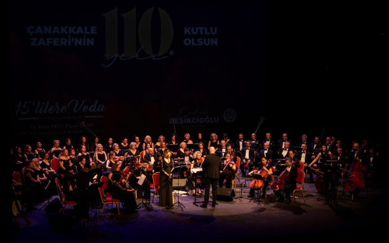 ETİMESGUT BELEDİYESİNDEN ÇANAKKALE ZAFERİNİN 110. YILINDA SENFONİK KONSER