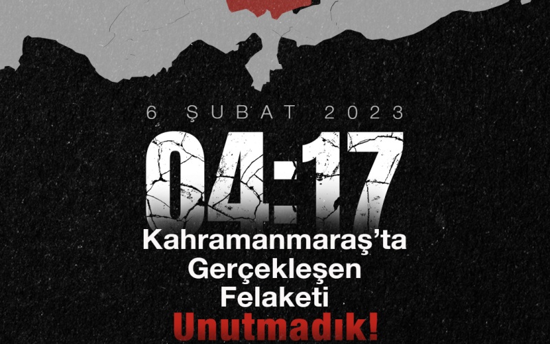 BAŞKAN BEŞİKCİOĞLU’NDAN 6 ŞUBAT DEPREMİ YILDÖNÜMÜ MESAJI